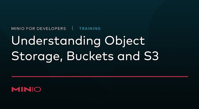 面向开发人员的 MinIO